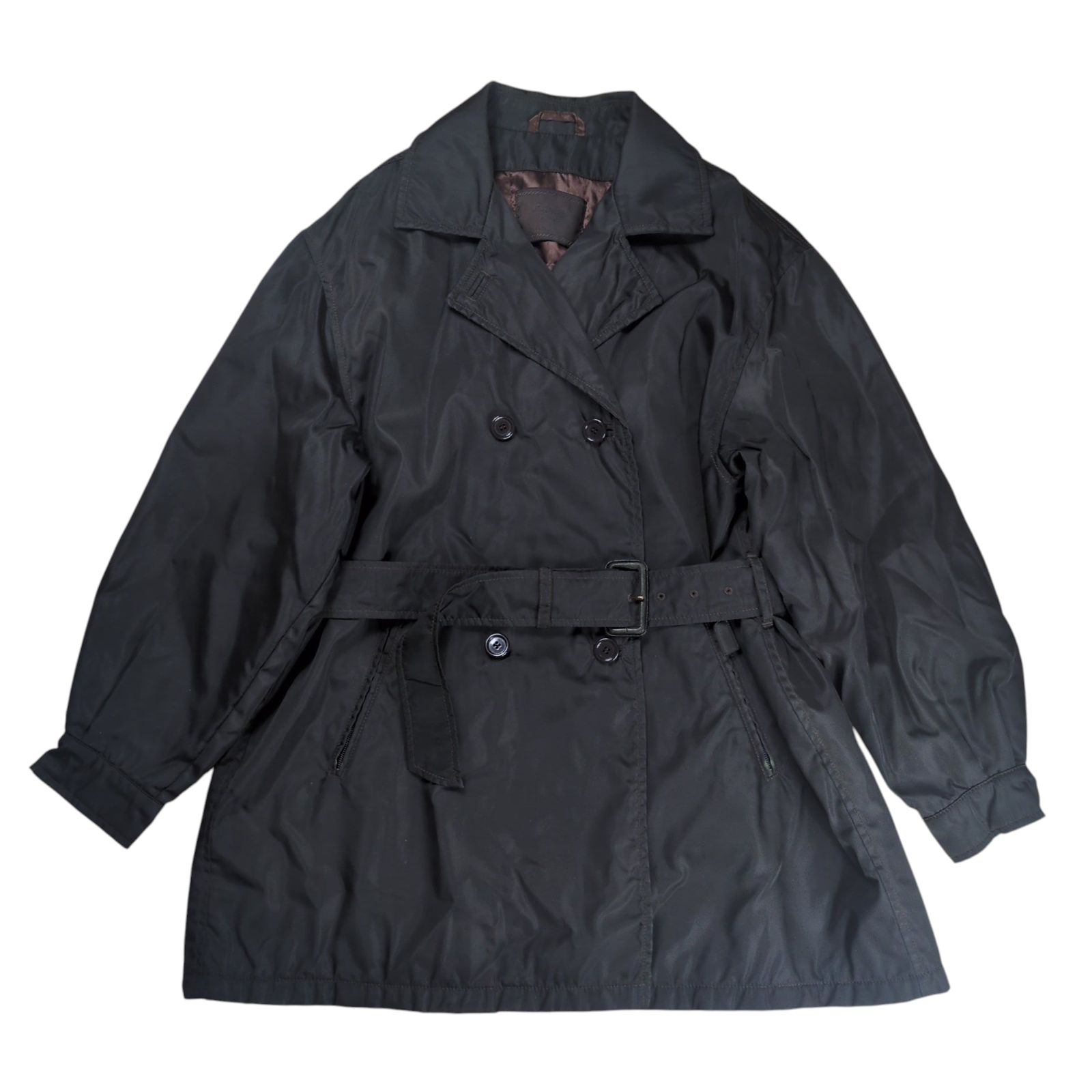 PRADA コート PRADA - PRADA プラダ コート（その他） 46(M位) 赤 【古着