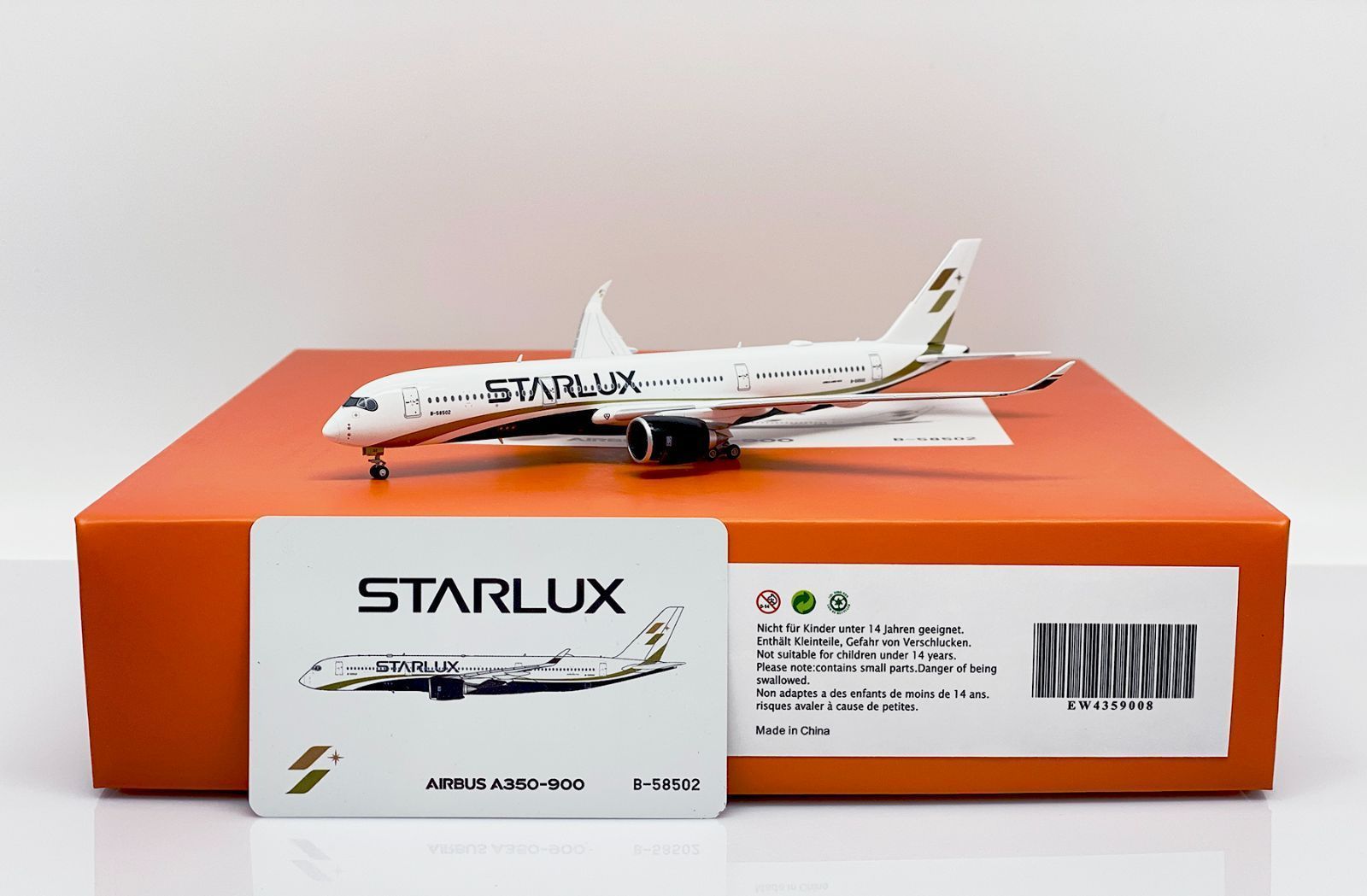 Jcwings スターラックス A350-900 B-58502 1|400 EW4359008