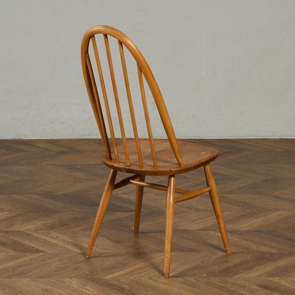 アーコール ERCOL ヴィンテージ クエーカーチェア ブルーラベル