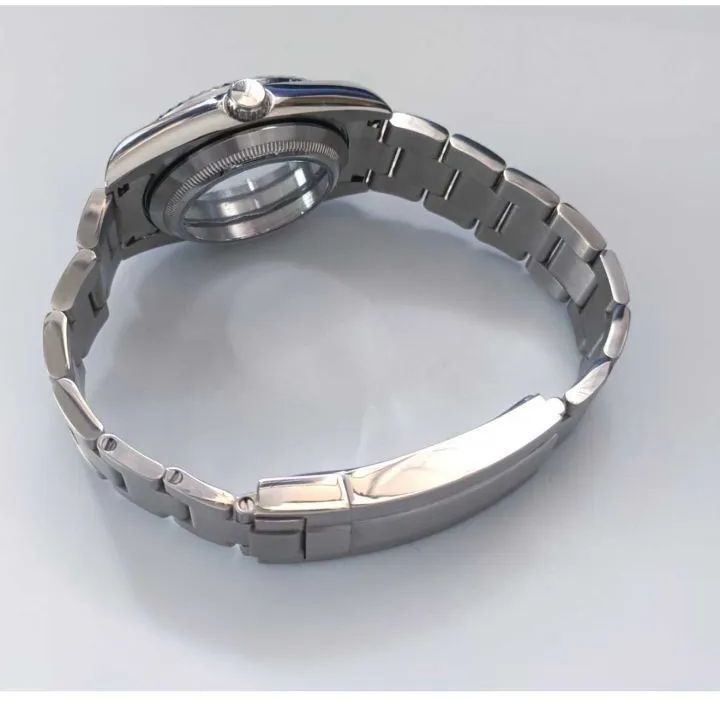 MOD nh36 36ミリ フルーテッド MVT013 Seiko Instruments Inc NH36 Movement with Blue Lume