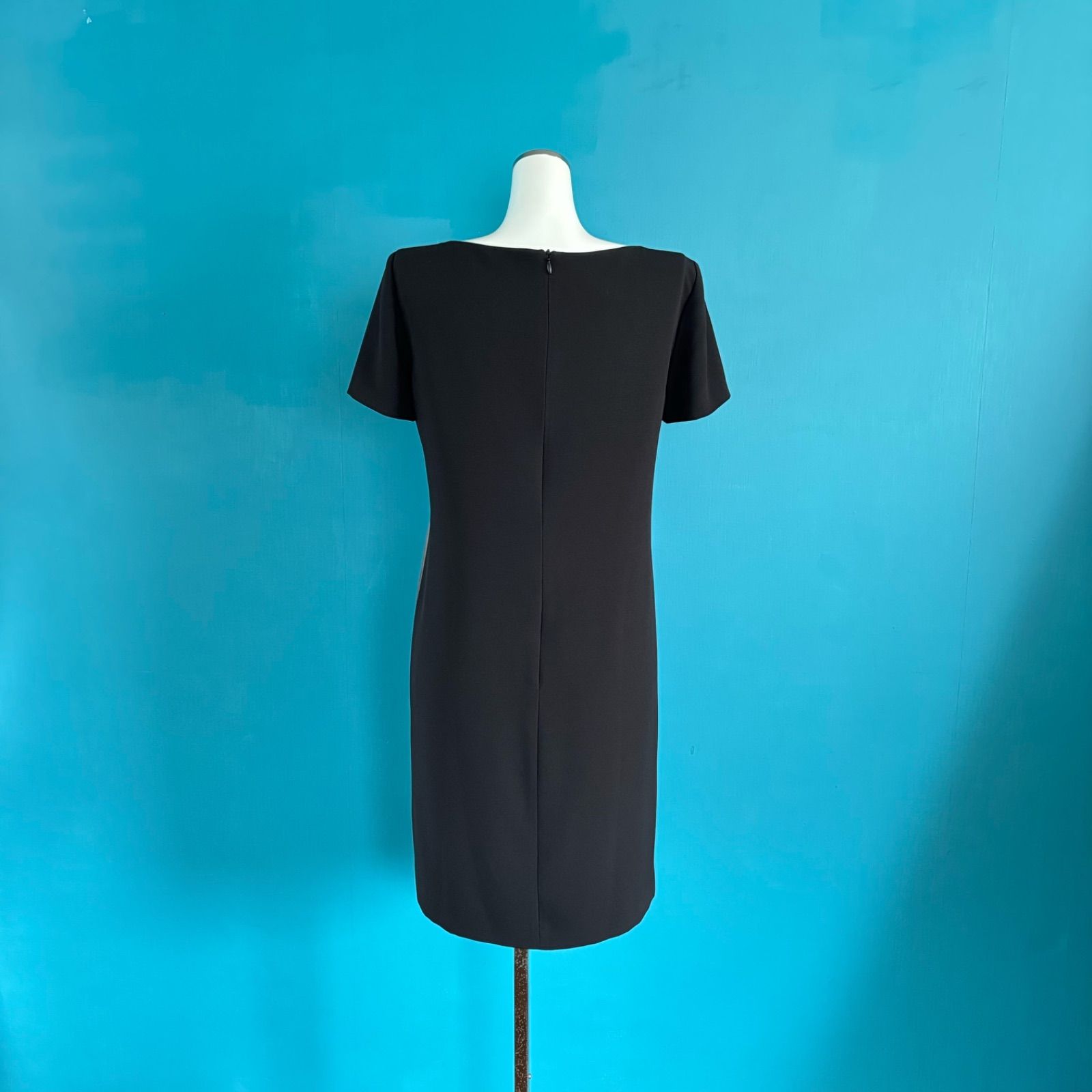 スワン プリントワンピースフリーサイズ