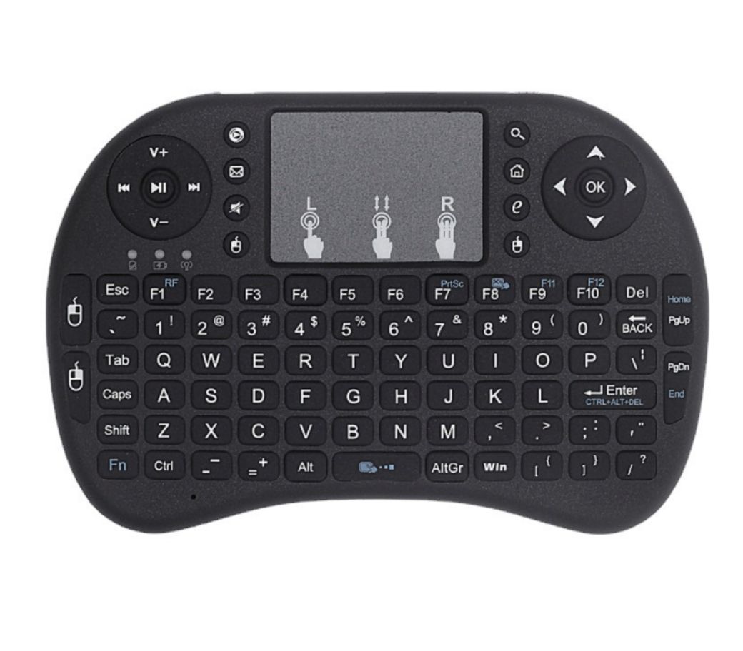 タッチパッド付きワイヤレスミニキーボード USBドングル - メルカリ