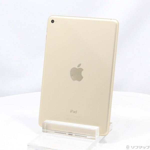 中古品〕 iPad mini 4 64GB ゴールド MK9J2J／A Wi-Fi【368