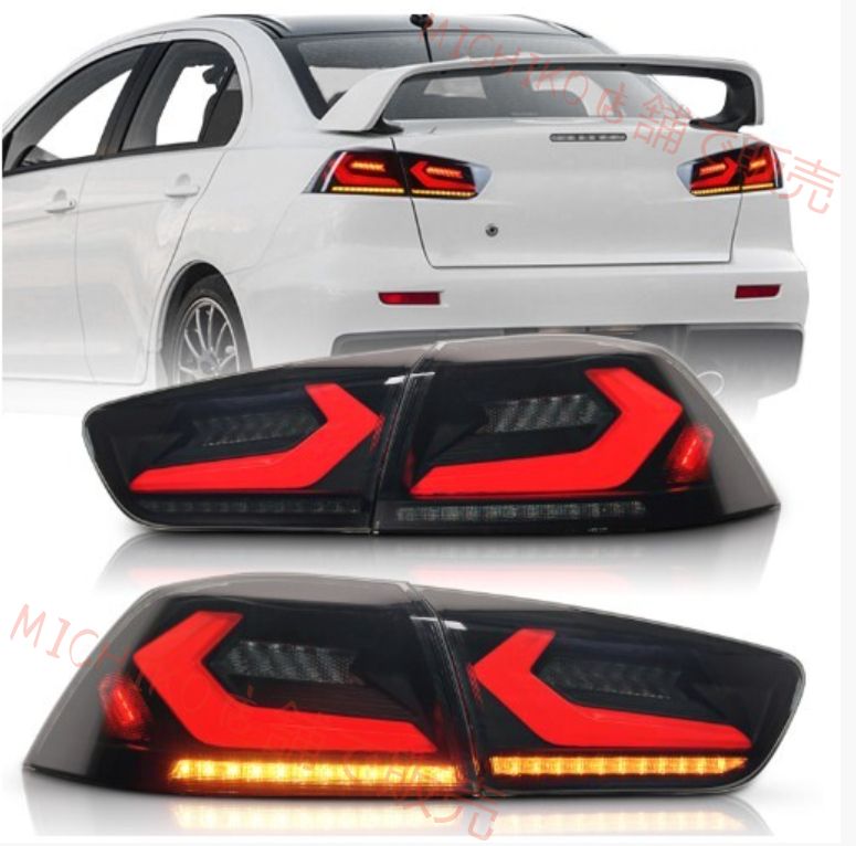 三菱 ランエボ テールランプ ランサーエボリューション CZ4A 2007-2016年流れるウインカーとオープニングセレモニー