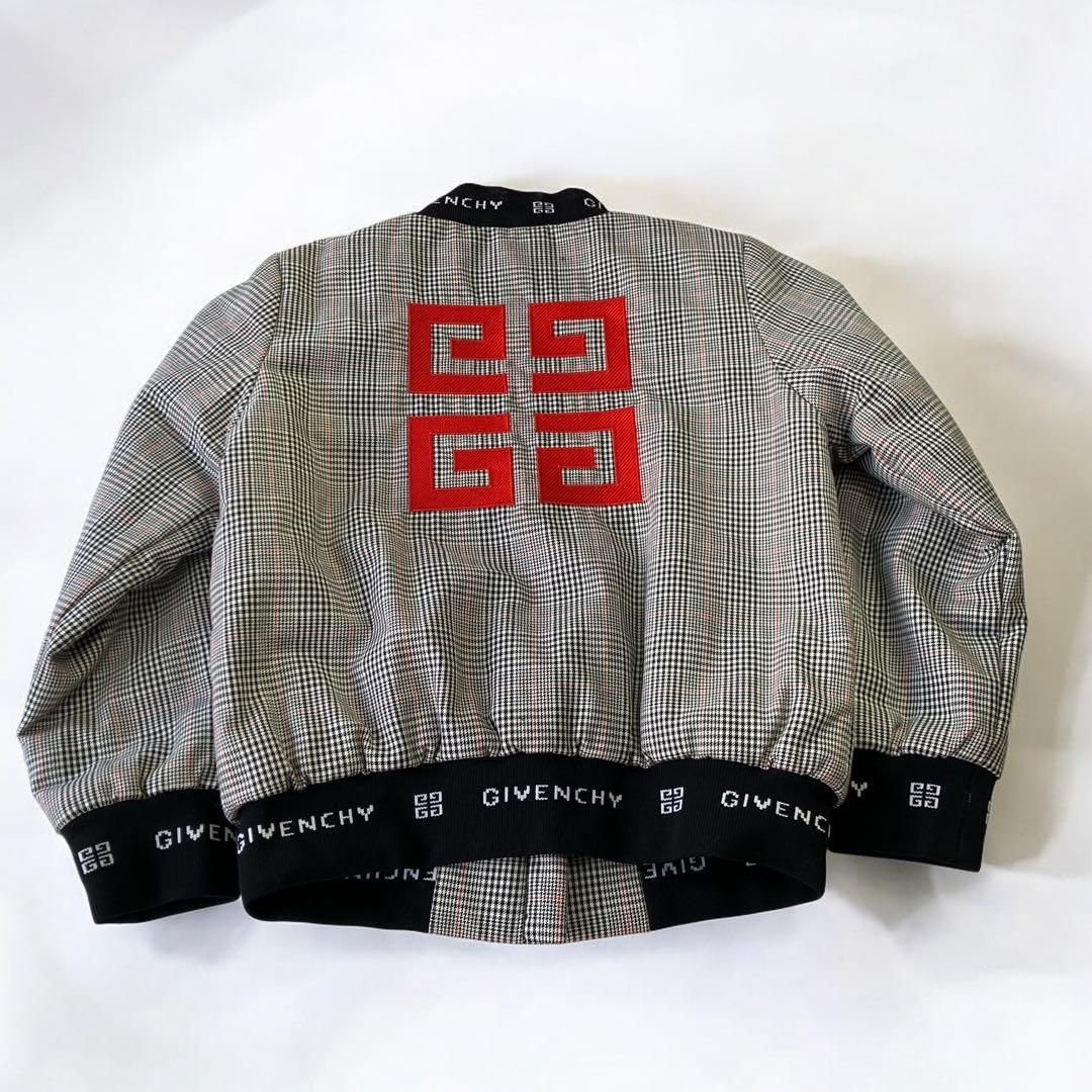ジバンシー ブルゾン アウター ジャケット 千鳥格子 チェック柄