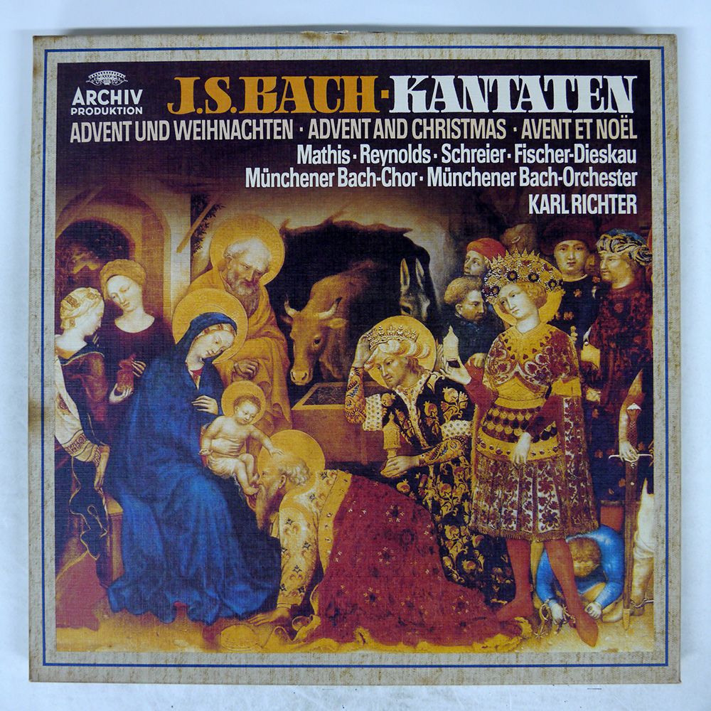 J.S.バッハ：カンタータ集 第1巻～第5巻  カール・リヒター　ＣＤ26枚組 J.S.バッハ：カンタータ集（24bit/192kHzリマスター） [直輸入盤