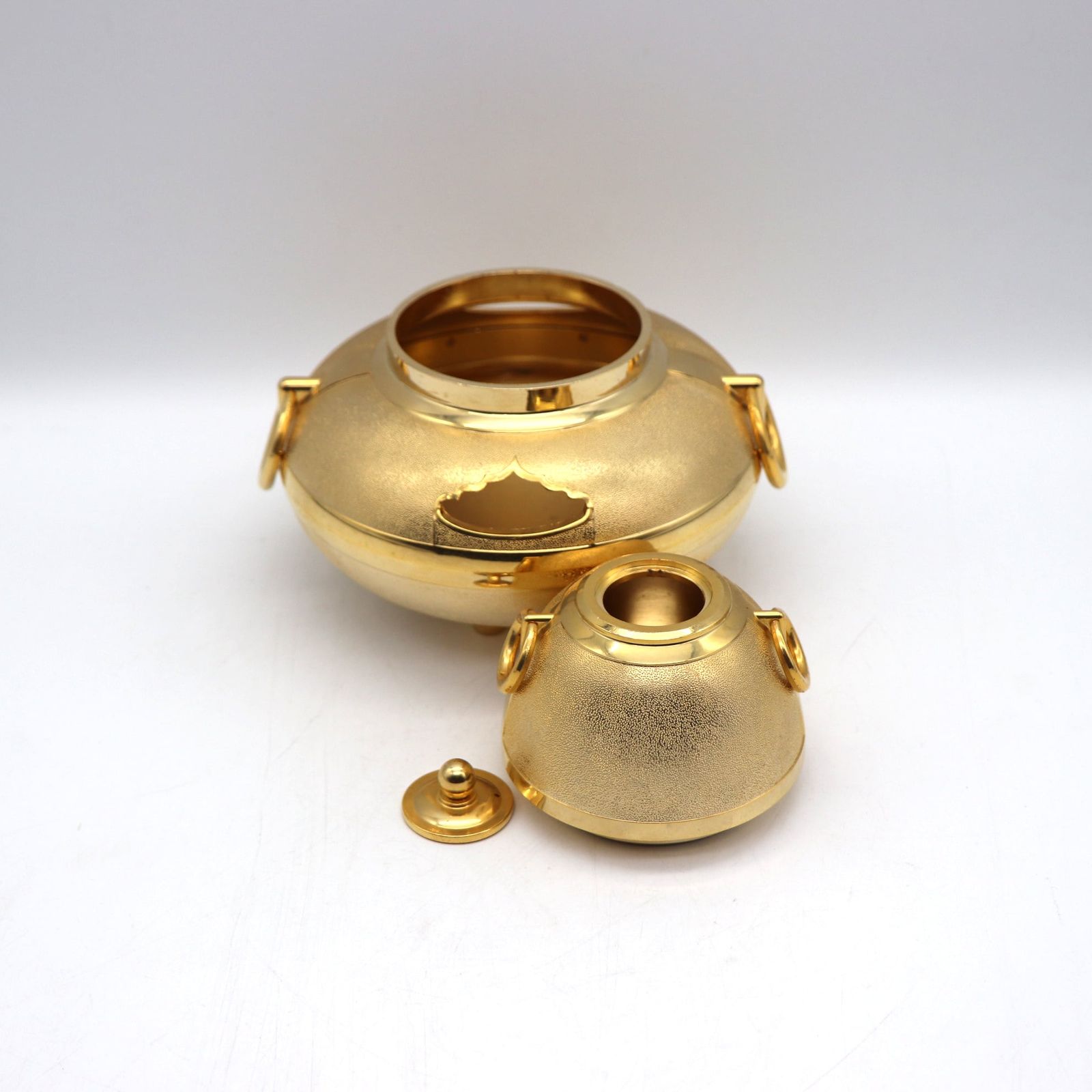 黄金茶釜・金メッキ・茶道具・No.210713-046・梱包サイズ60 - メルカリ