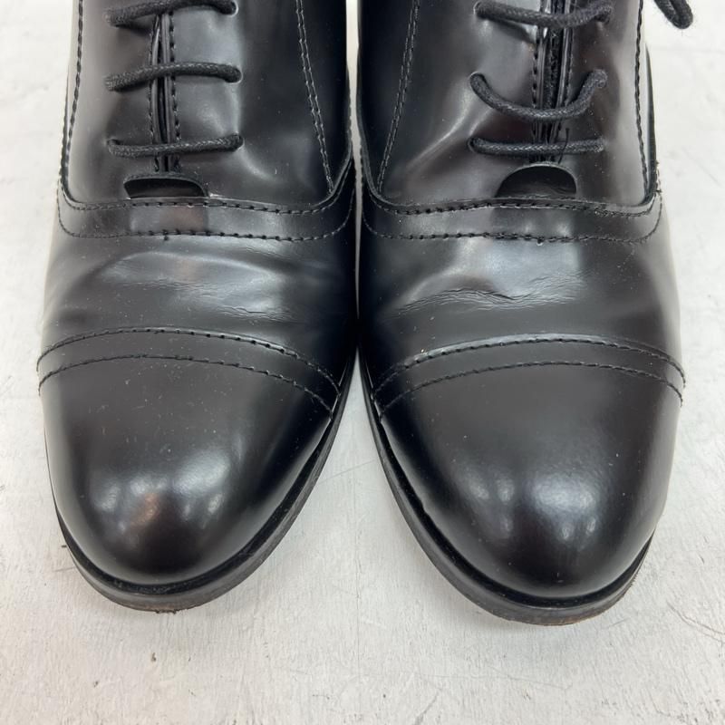 美品！FABIO RUSCONI 24cm黒の革靴イタリー製 美品！FABIO RUSCONI 24cm黒の革靴イタリー製