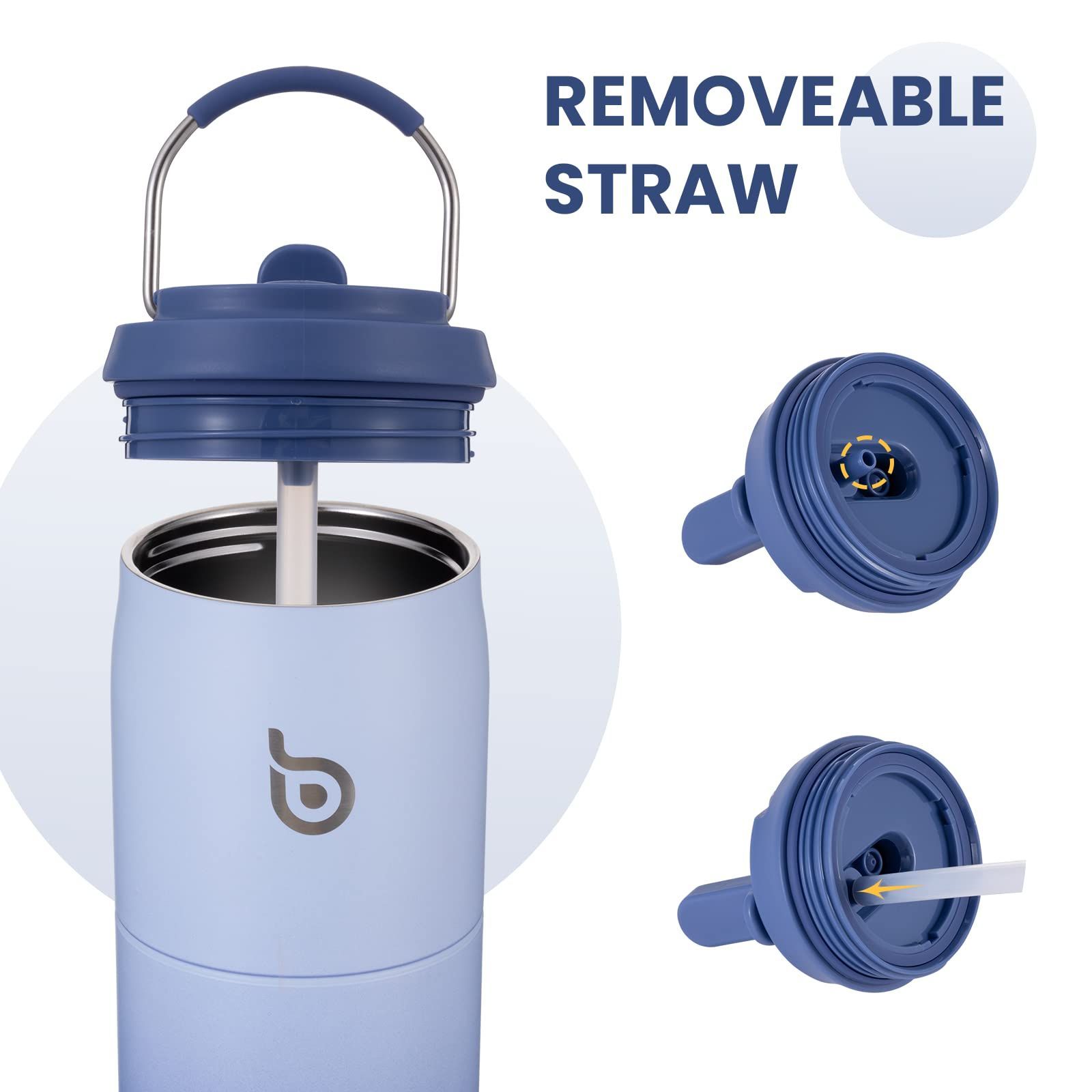 保温保冷 真空断熱 子供 直飲み 大人 持ち手付き ストロー付き