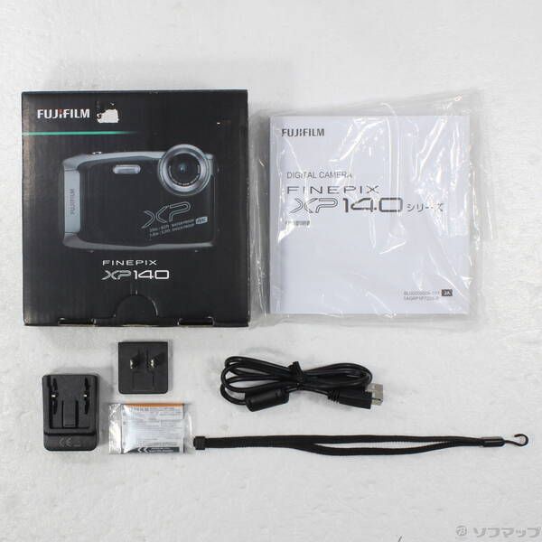元箱付き□良品□ FUJIFILM 富士フイルムダークシルバー FX-XP140 富士