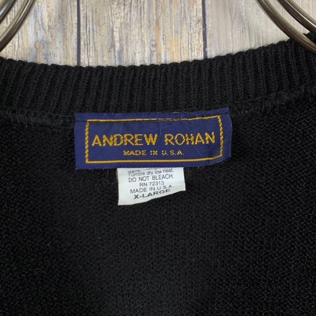 ANDREW ROHAN 90s ヴィンテージ 米国製 ニット セーター XL - メルカリ