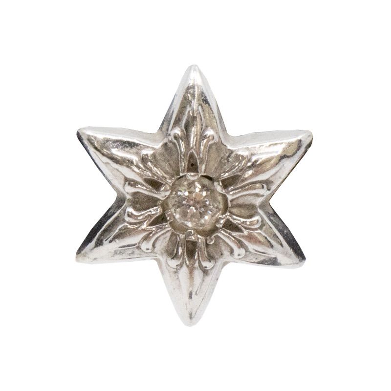 CHROME HEARTS クロムハーツ スタースタッド 1ダイヤ 18金