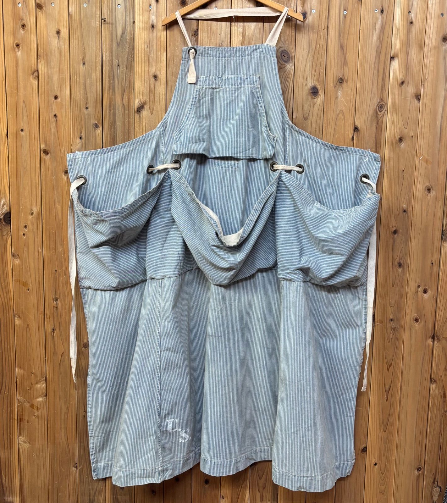 KAPITAL duffle キャピタル デニム エプロン ヒッコリー ワークエプロン ロング丈