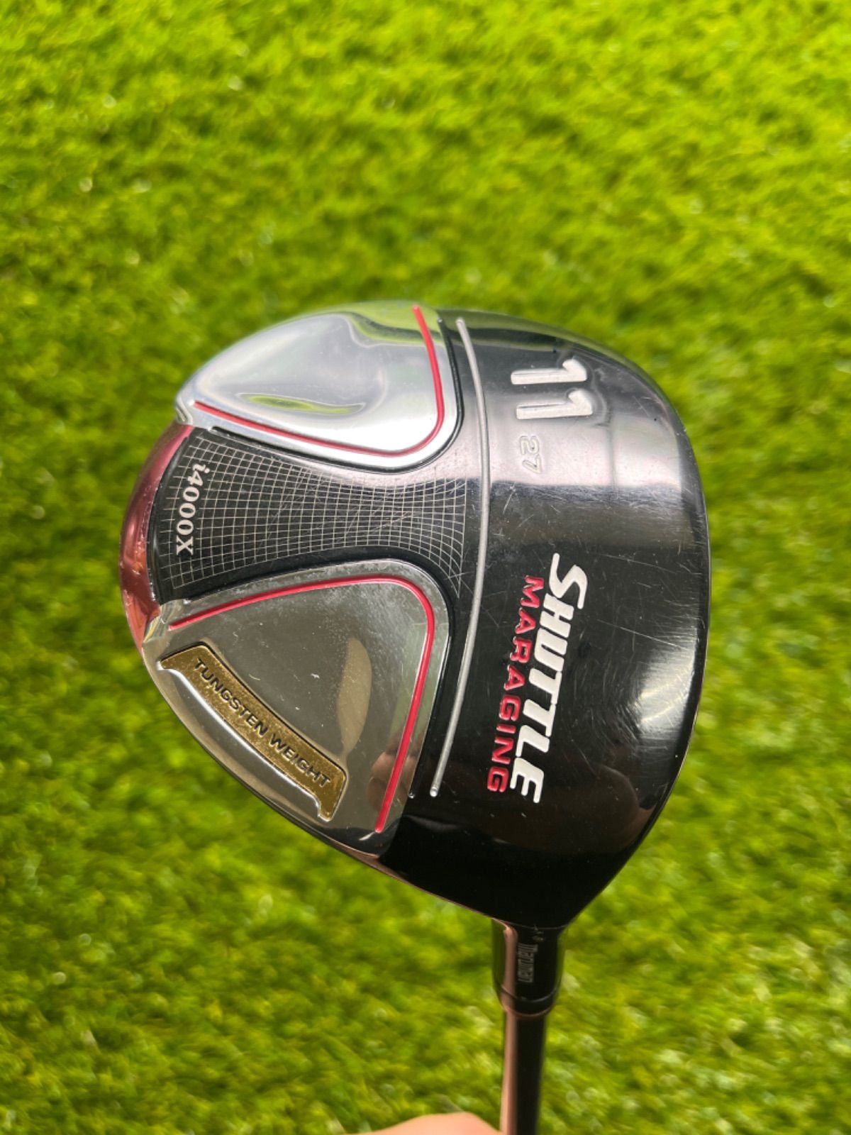 マルマン　SHUTTLE i4000X 11番ウッド　27° Rシャフト マルマン SHUTTLE i4000X 11番ウッド 27° Rシャフト - メルカリ