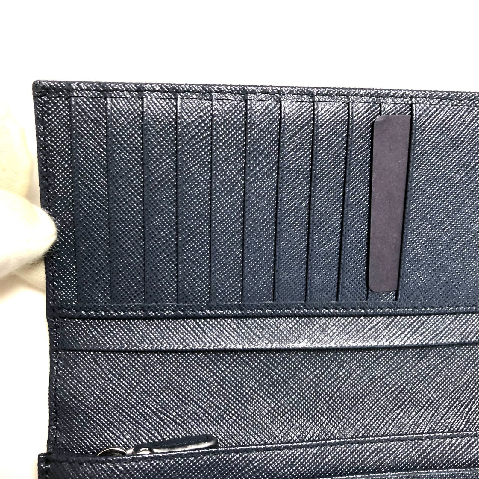 超美品》 ブルガリ コローレ 二つ折り 長財布 ブラック 心細く