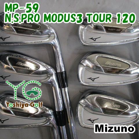 アイアン ミズノ MP-59/N.S.PRO MODUS3 TOUR 120/S/0[110555] - メルカリ