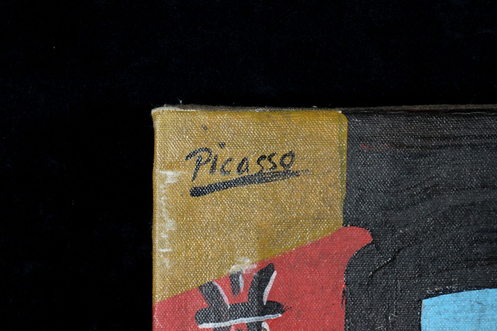 ■新品未使用■ 額入り ジークレー版画作品 ピカソ「銃士とアモール」パブロピカソ f22-pc-m1-1ml-r.jpg