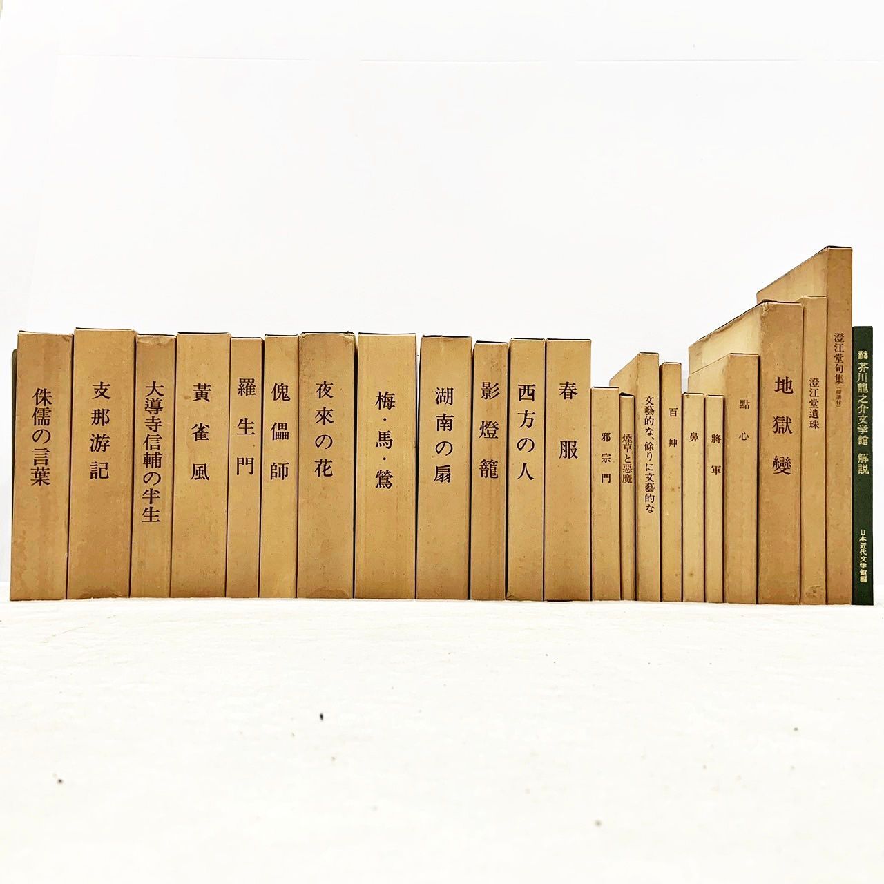 名著復刻 芥川龍之介文学館 全22巻 : Japanese Books