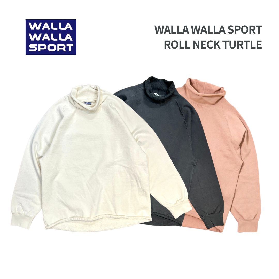 【WALLA WALLA SPORT】ROLL NECK TURTLE