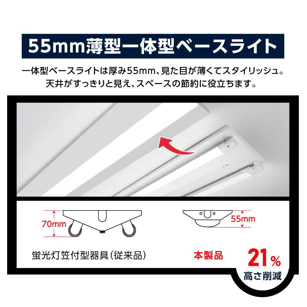 一体型照明 天井直付型