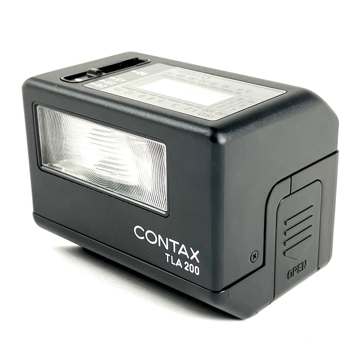 コンタックス CONTAX TLA200 ブラック ストロボ フラッシュ 【中古