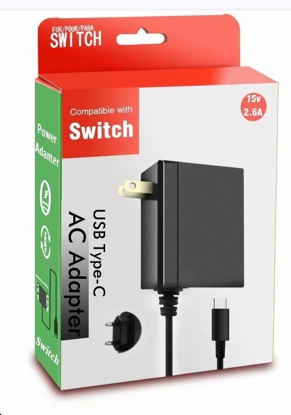 Switch ACアダプター 充電器 TVモード対応 ドック代用品 Type-C PSE