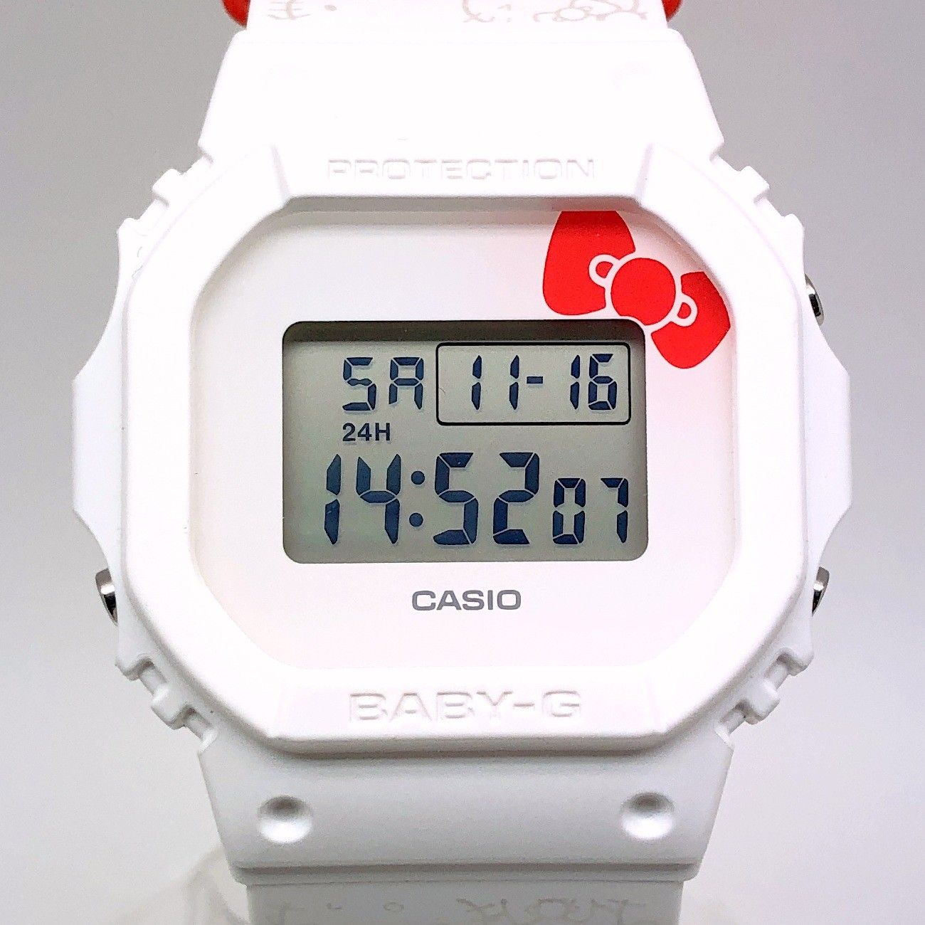 新品 BGD-565KT-7JR BABY-G HELLO KITTYコラボ BABY-G CASIO × HELLO KITTY コラボ BGD-565KT-7JR ホワイト カシオ