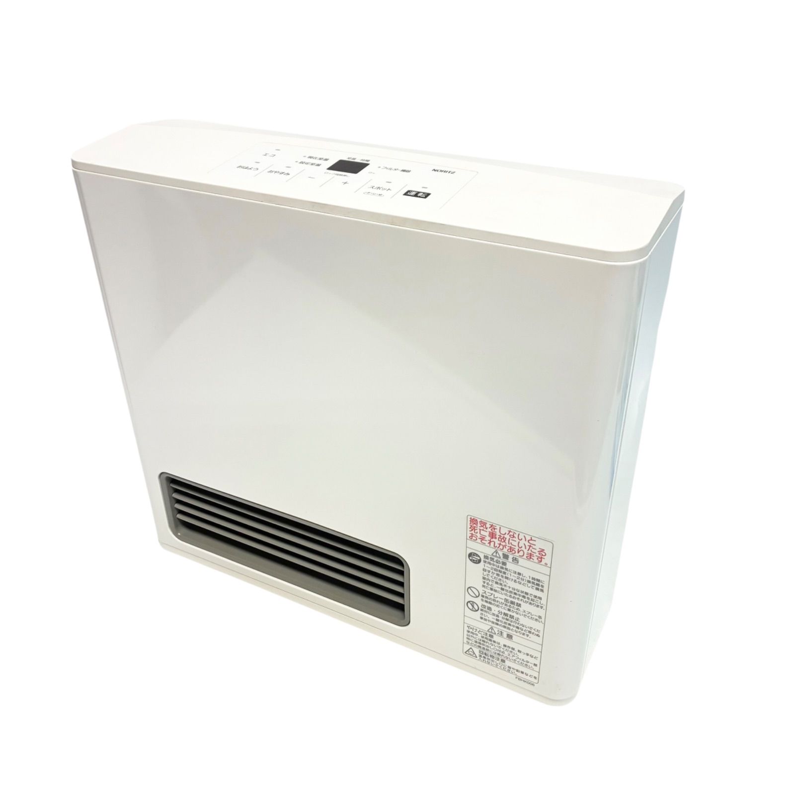 2022年製】ノーリツ ガスファンヒーター GFH-2406S（スノーホワイト