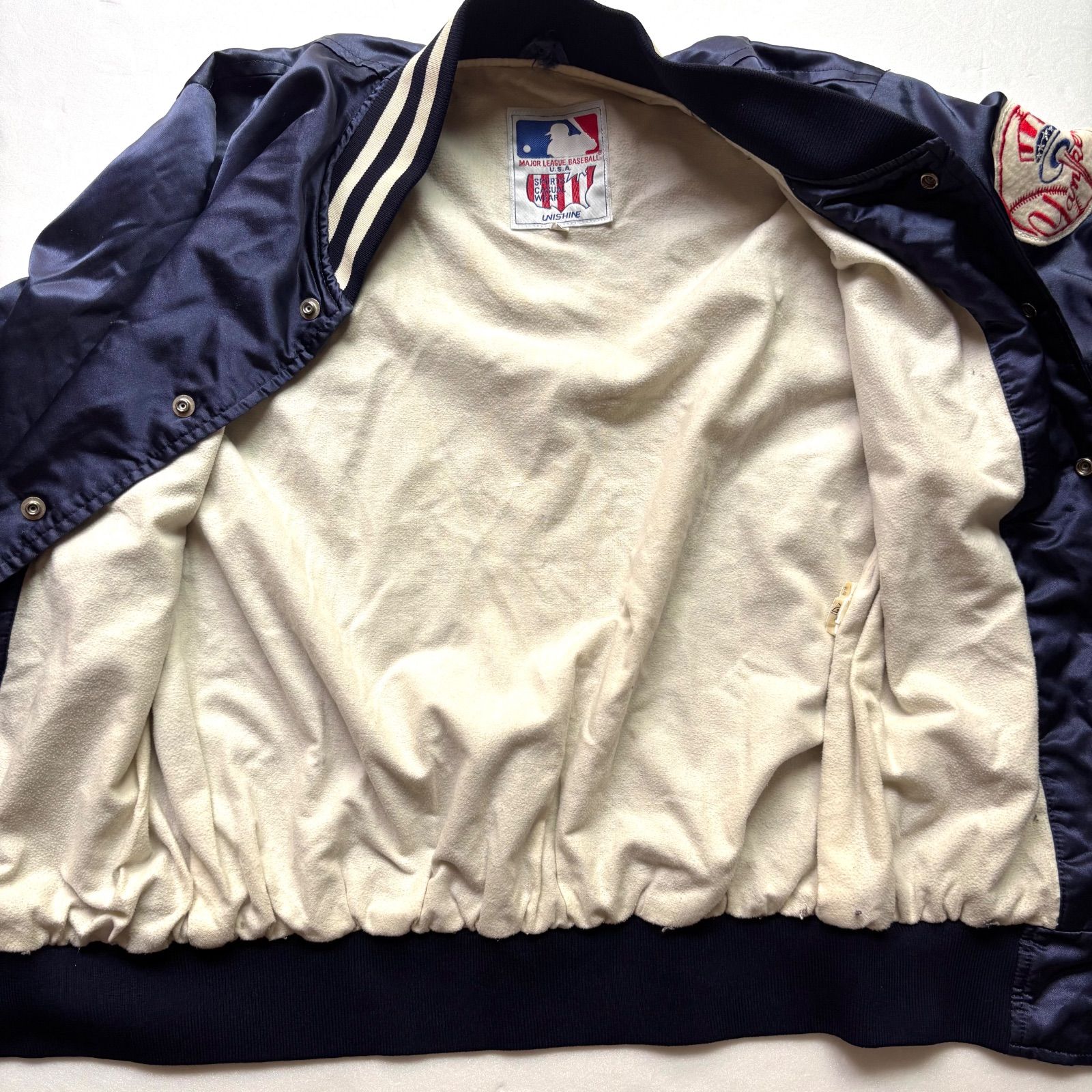 MLB UNISHINE製 ニューヨークヤンキース スタジャン 90s 00s MLB LNISHINE NEW YORK YANKEES ニューヨークヤンキース