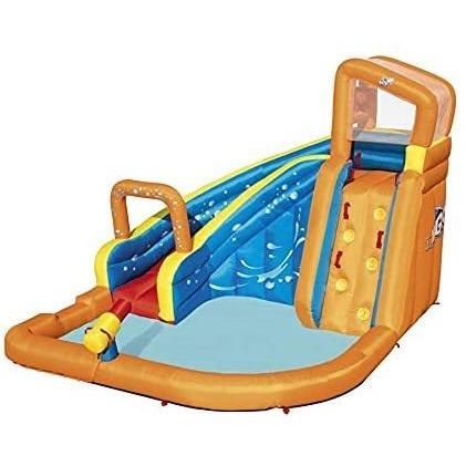 大型プール 滑り台 トランポリン エアー 遊具 アスレチック ウォータースライダー すべり台 室内 大型遊具 バウンサー 水遊び プール ###エアスライダ82001### PO-010 大型 プール エアー 遊具 水遊び ウォータースライダー