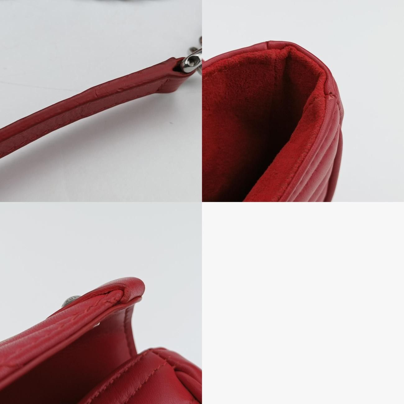 Vuittonニューウェーブ ラブロックPMレッドレザーNZ5118