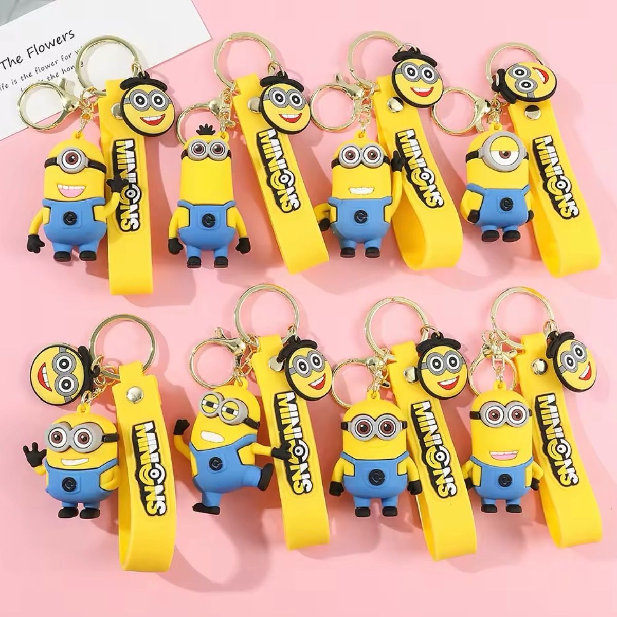 単品］Minions ミニオンズ キーホルダー ストラップ 全8種