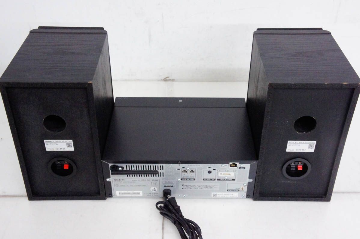 中古】SONYソニー マルチコネクトコンポ CMT-SBT300W CDコンポ