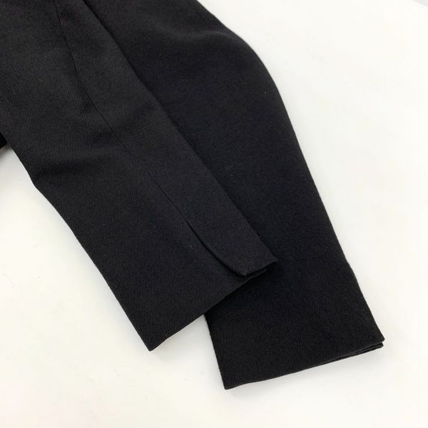 MA JULIUS 14AW ウール レザー 切替 ロングコート 480COM3 無地 メンズ