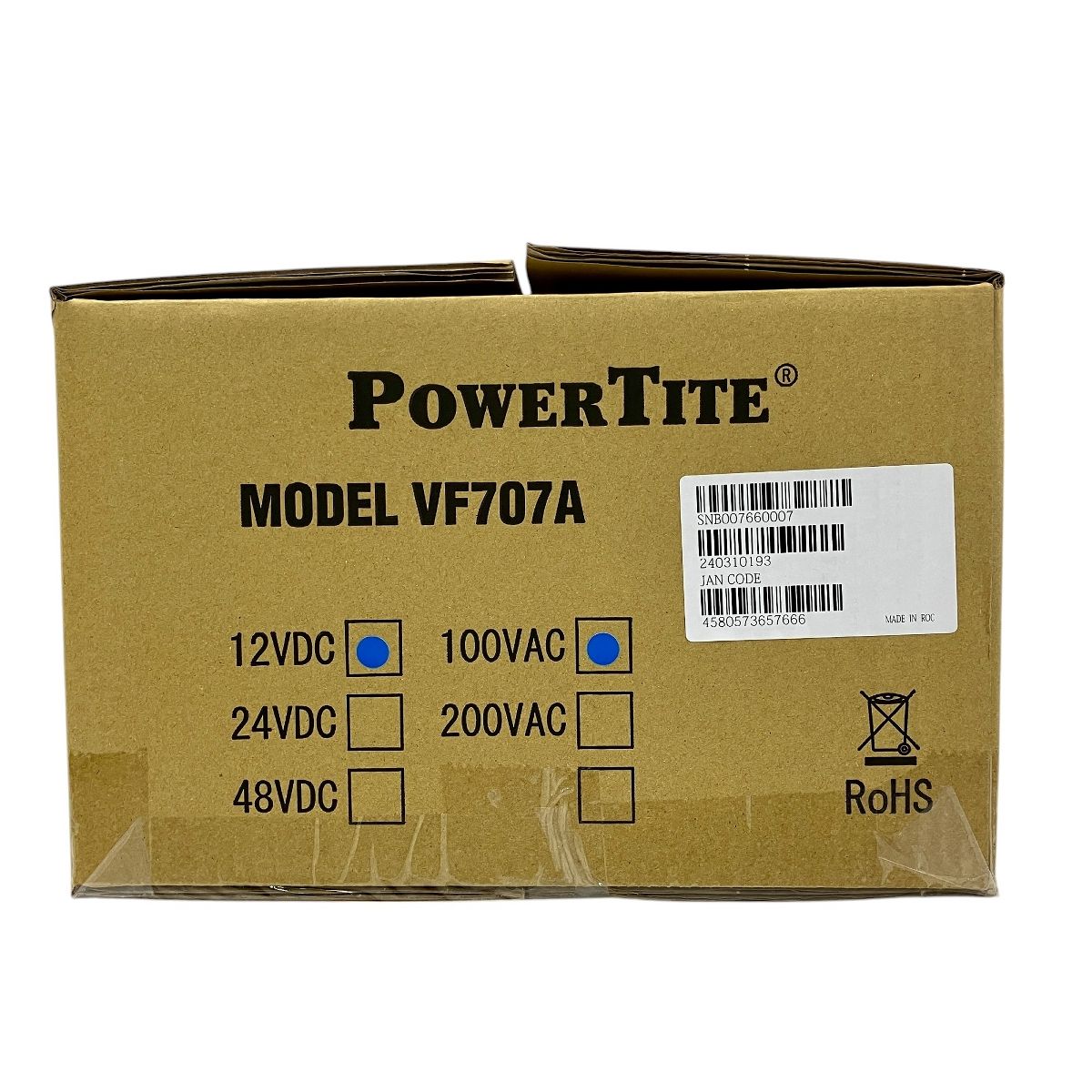 未来舎 POWER TITE VF707A-12VDC 正弦波 インバーター T9696972