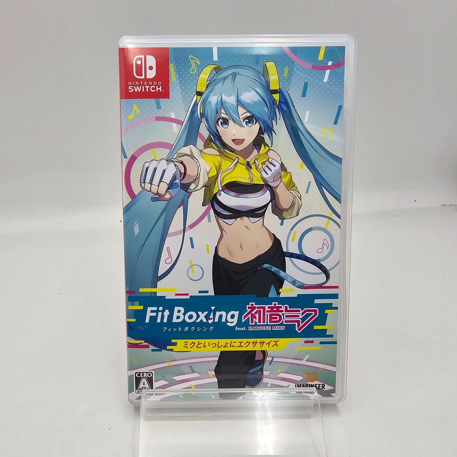 01m2651 スイッチ ソフト Fix Boxing feat.HATSU MIKU フィットボクシング 初音ミク 完動品 中古品