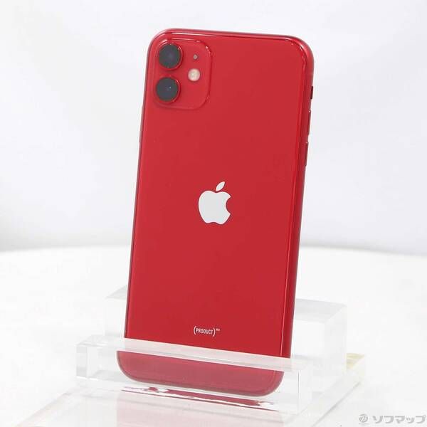 品〕 iPhone11 64GB プロダクトレッド MHDD3J／A SIMフリー【349