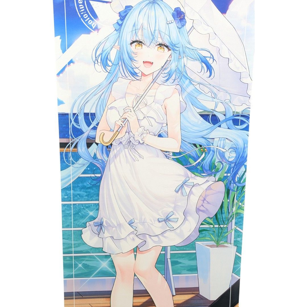 匿名配送 24時間以内発送 新品 雪花ラミィ A賞 超BIGタペストリー DMM