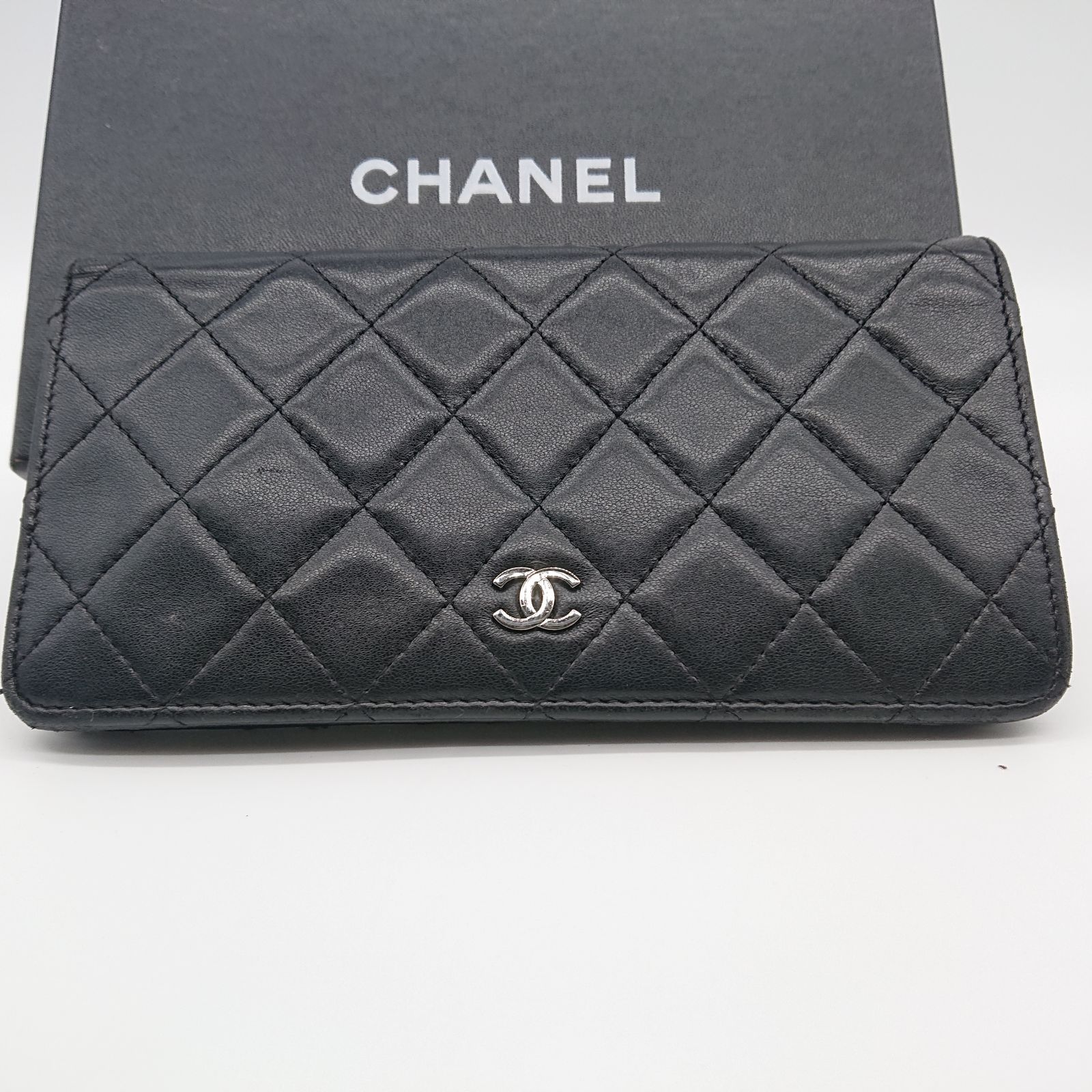 CHANEL - CHANEL シャネル ラムスキン マトラッセ ロング