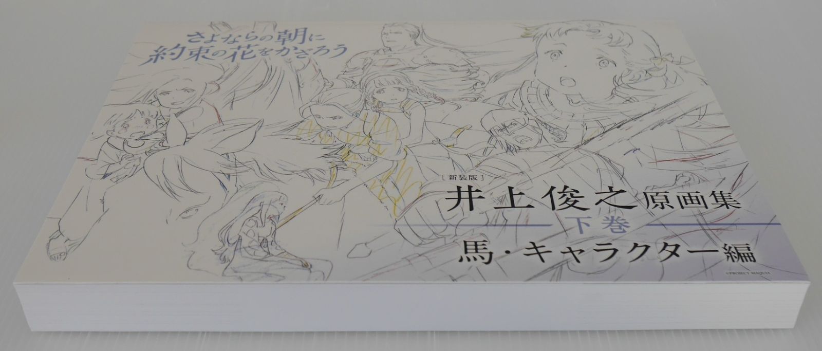 新装版] 井上俊之「さよならの朝に約束の花をかざろう」原画集《下巻