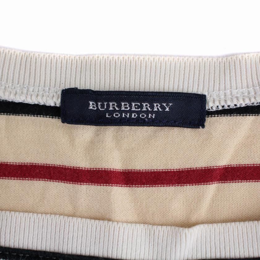 バーバリー ロンドン BURBERRY LONDON カットソー プルオーバー 七分袖