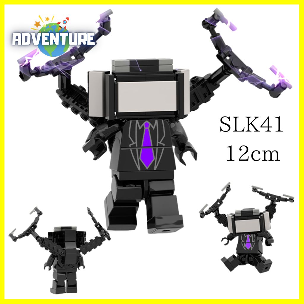 Skibidi Toilet Lego Compatible Block Upgrade Titan TV Man Minifig Toy Educational Toy Christmas Kids Gift LEGO Gift SLK41