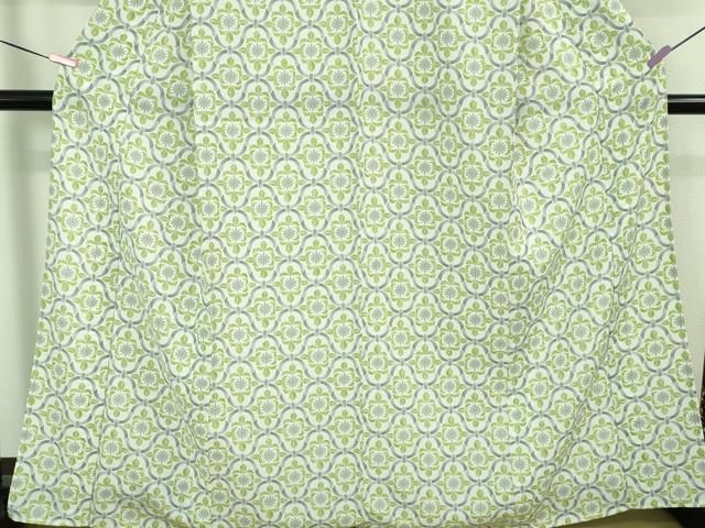 平和屋着物∴夏物 浴衣 鈴 猫 黒地 綿 逸品 CAAW1104ng 平和屋着物