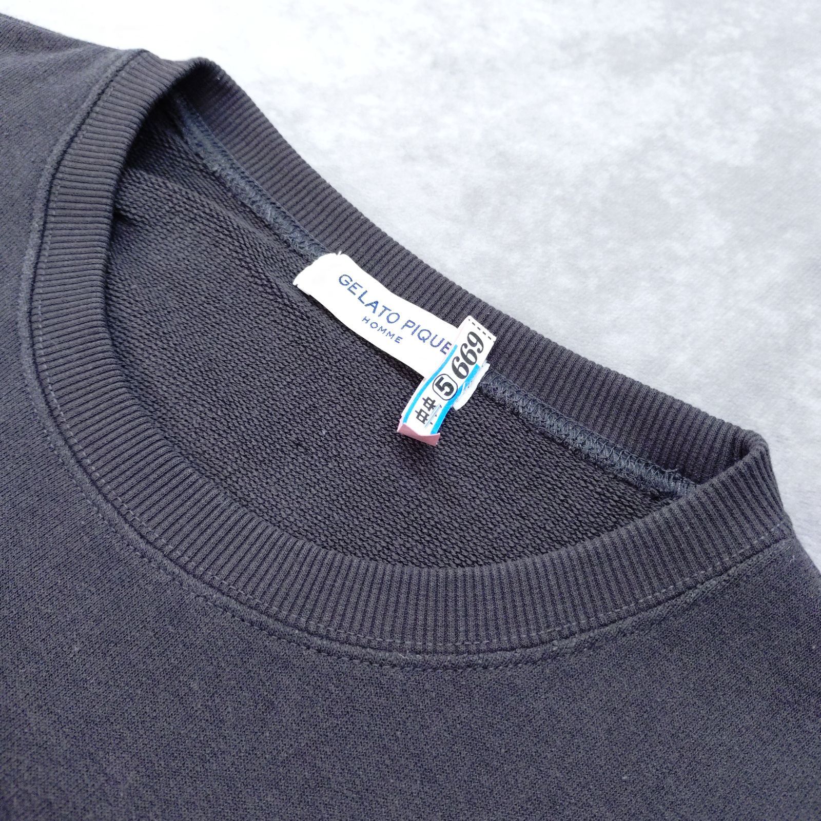 ジェラートピケ　メンズ　Mサイズ ミャクミャク　 Tシャツ チャコールグレー m30592292495_1.jpg?1754155258