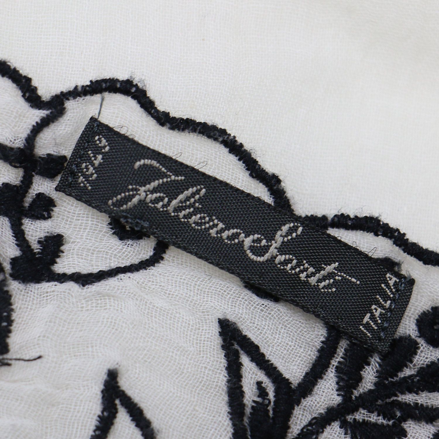 Faliero Sarti ファリエロサルティ 刺繍 レース ストール / 大判