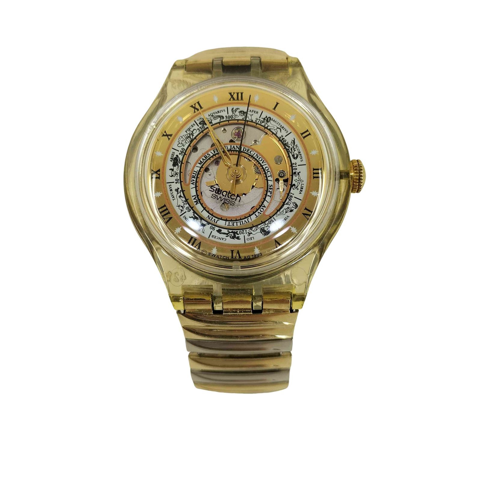 スウォッチ Swatch SERTI MYSTÉRIEUX SAK113 自動巻き 腕時計