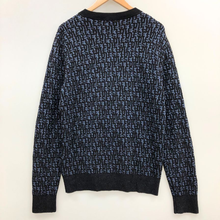 DIESEL ディーゼル　 k-obe-ZIP ジャガードジップニット　S ディーゼル ニットセーター K-OBE-ZIP ジャガード 【AFB19