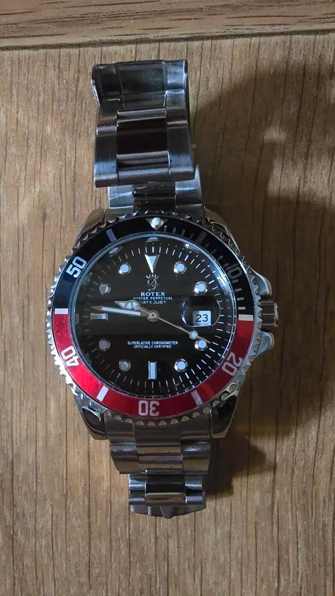 ロテックス クォーツ スチールウォッチ