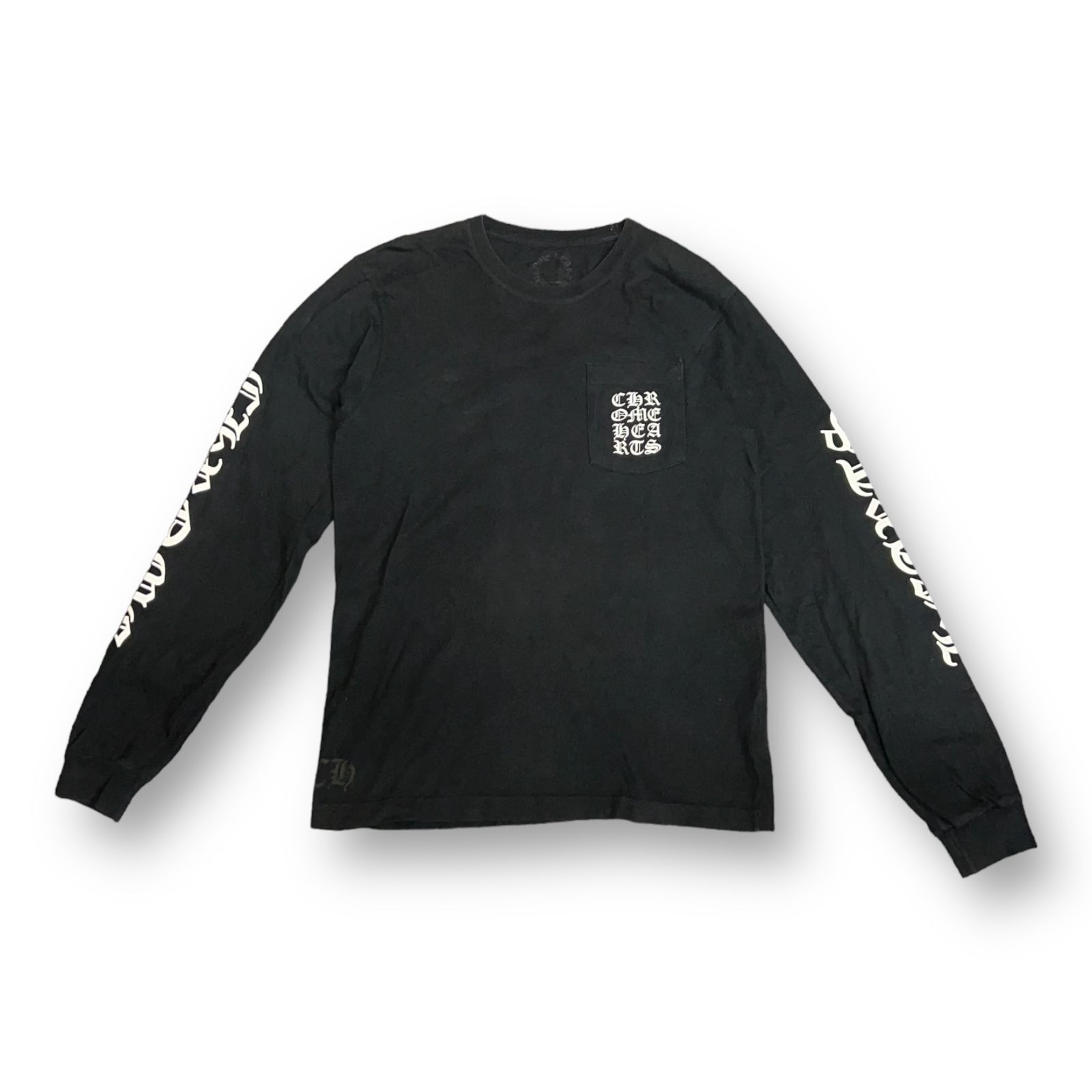 国内正規 Chrome Hearts Square Logo Long Sleeve T-Shirt スクエア 