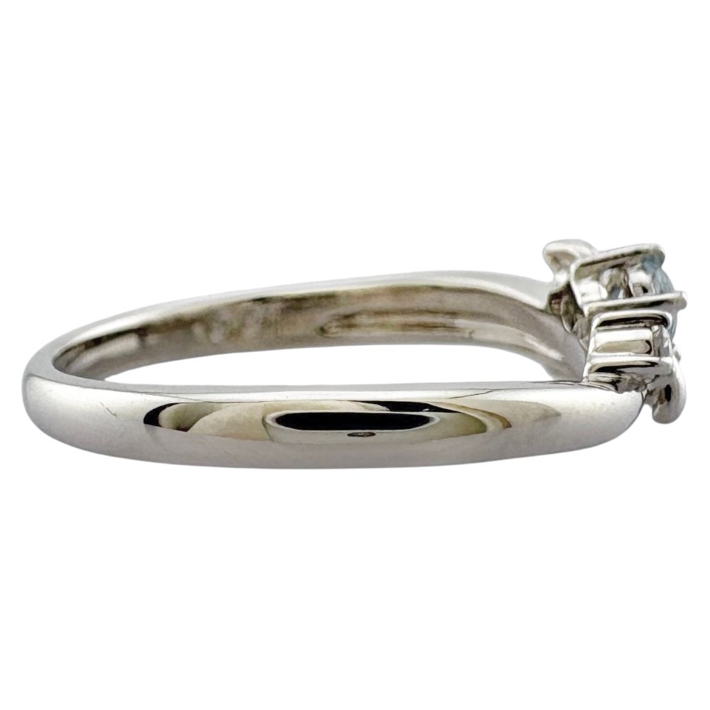 タサキ リング 指輪 11.5号 Pt900プラチナ アクアマリン レディース  